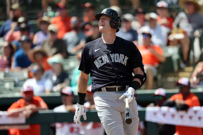 Yankees 3B Josh Donaldson hits home run spring training
